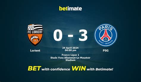 psg lorient prediction